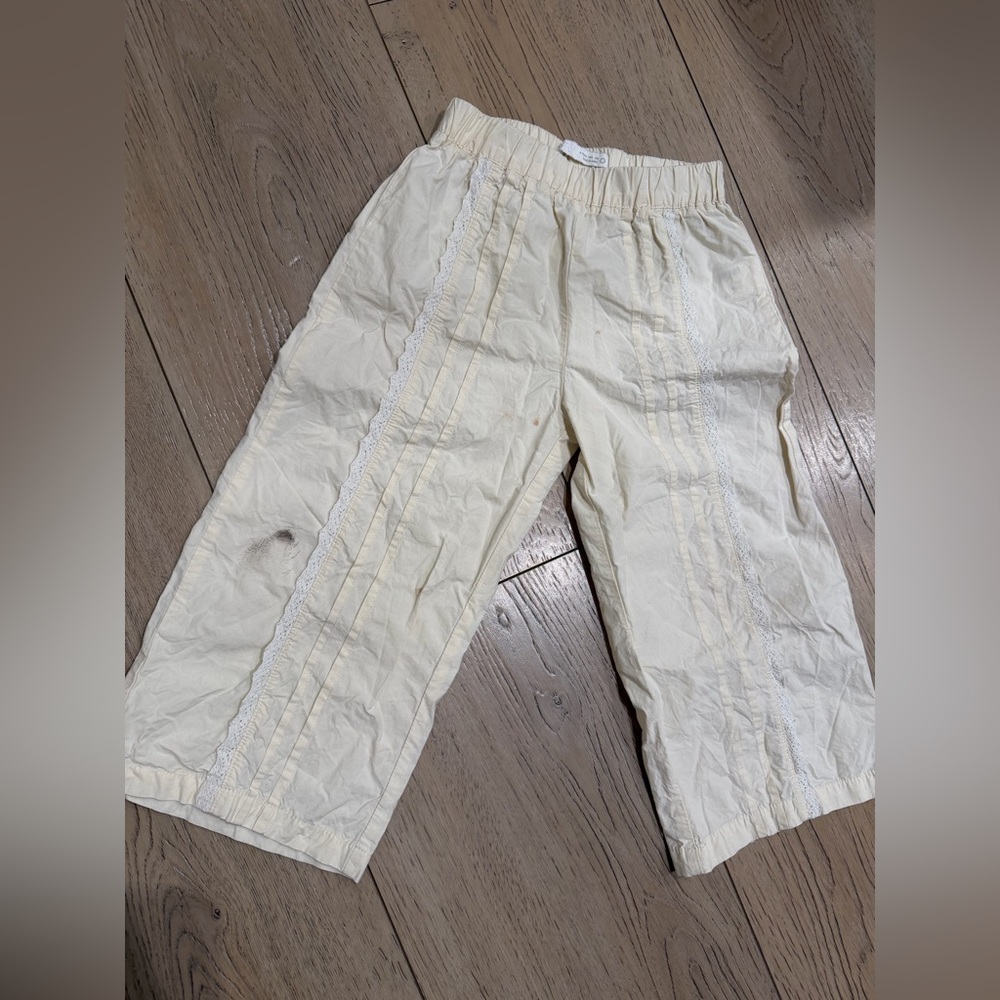 Zara girls cotton pants